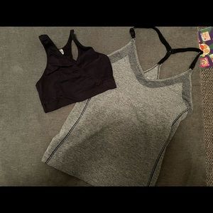 Set of nursing bras/tank